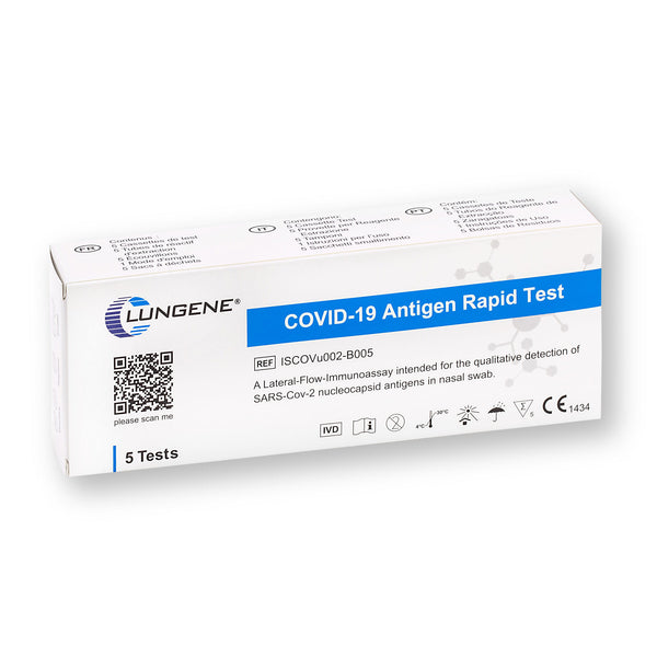 Clungene® Corona Antigen Schnelltest für Laien CE1434, MHD 26.06