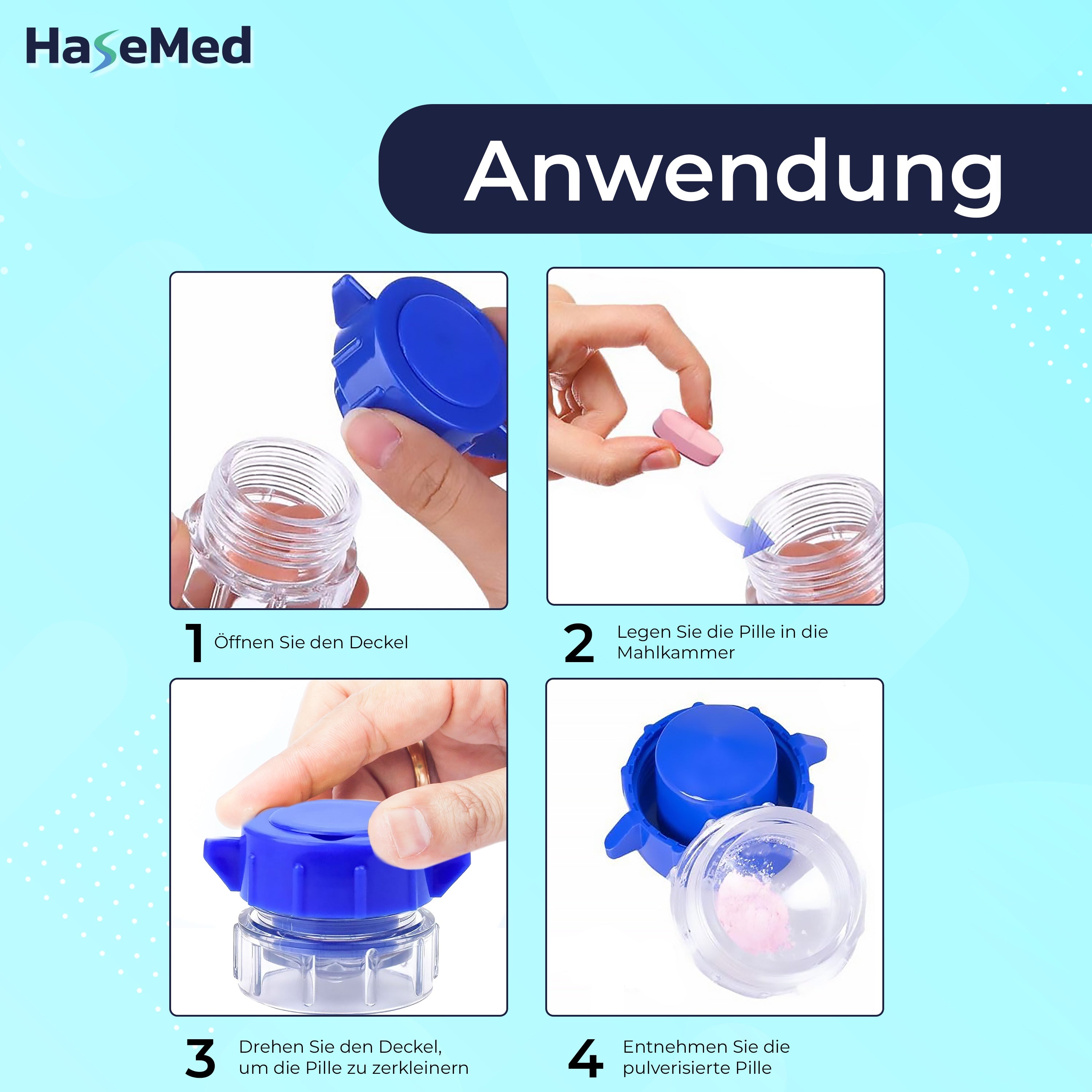 HasMed Tablettenmörser