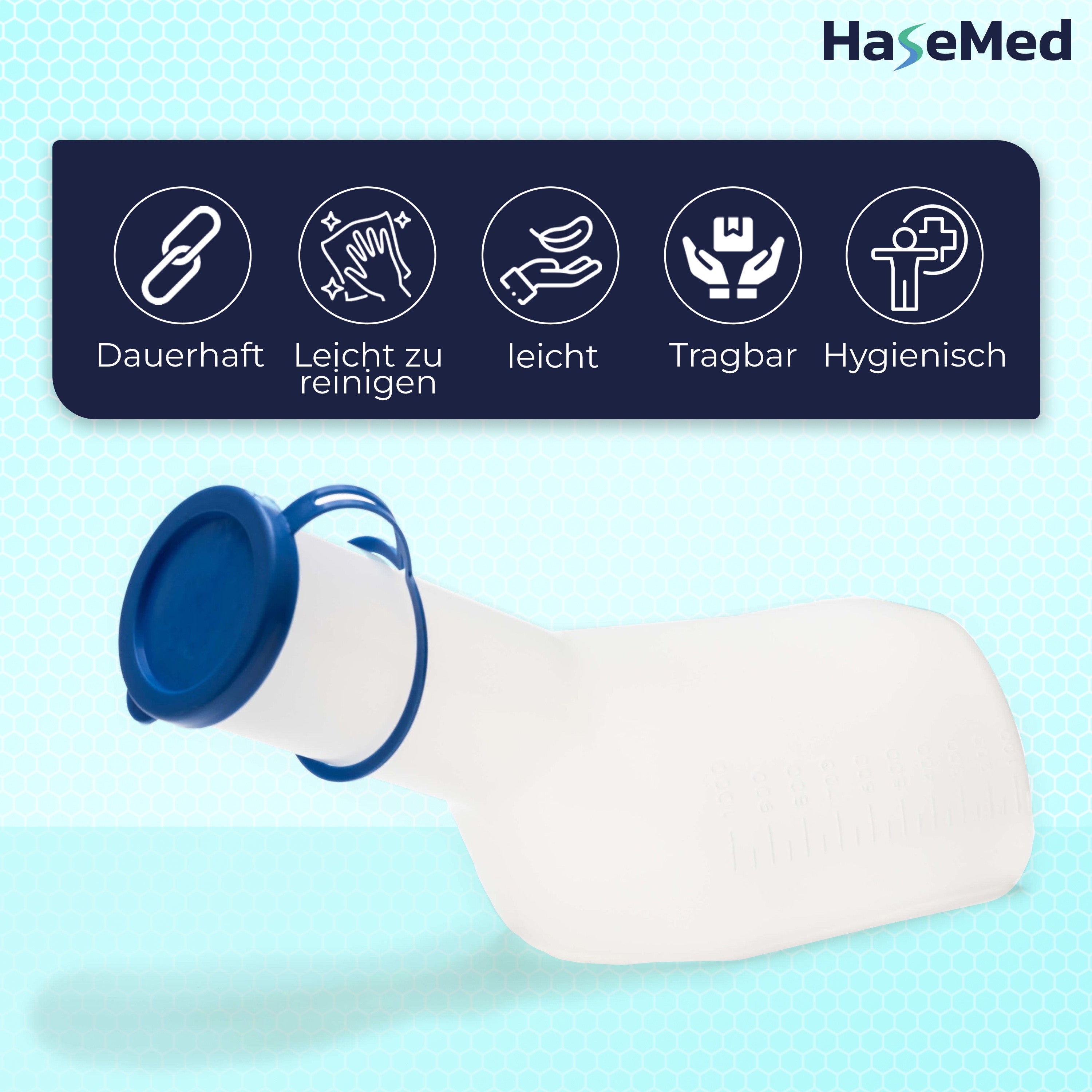 Hasemed Urinflasche für Männer