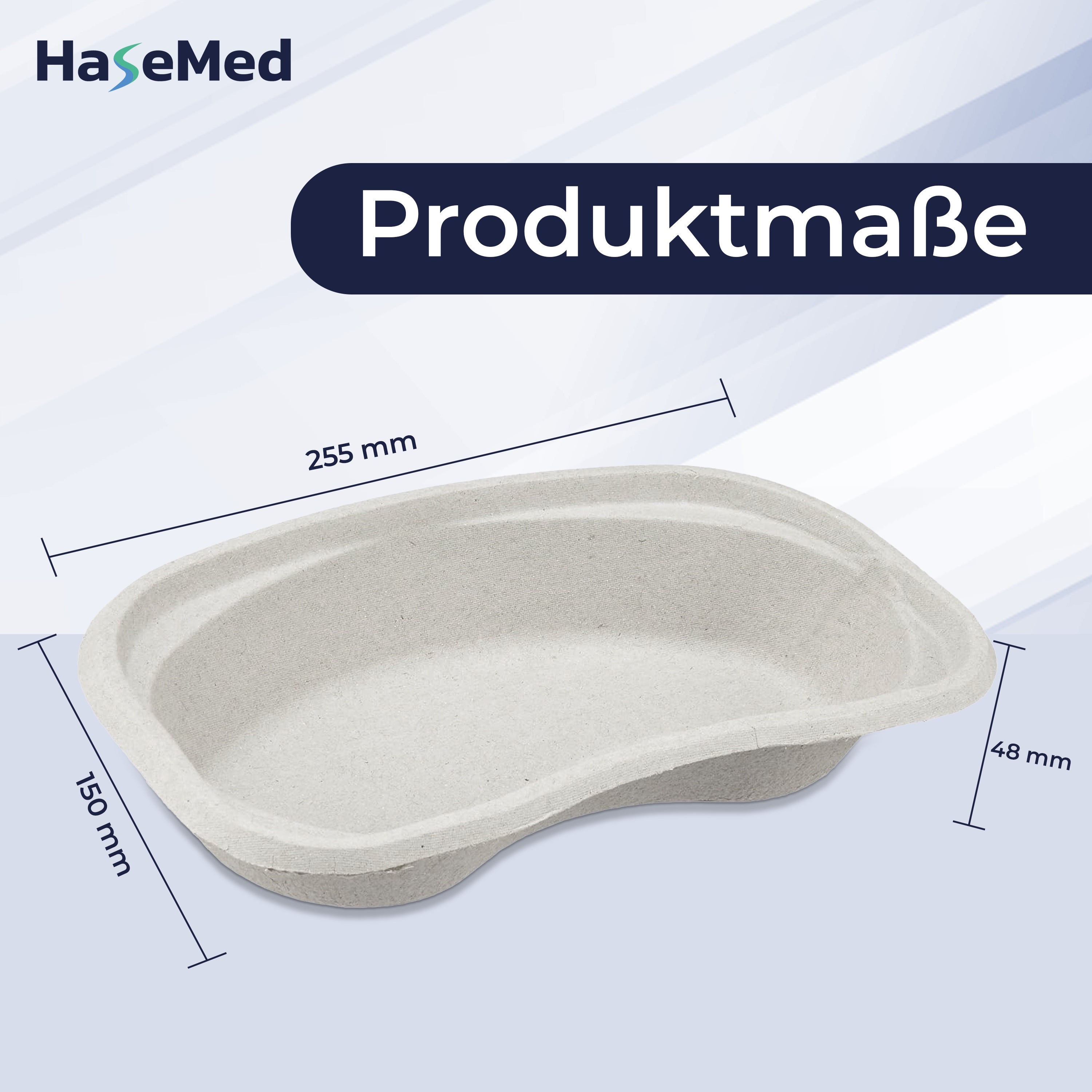 HaseMed Cardboard Kidney Dishes