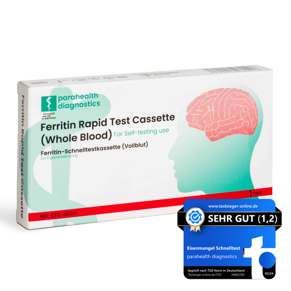 parahealth diagnostics Ferritin-Selbsttest