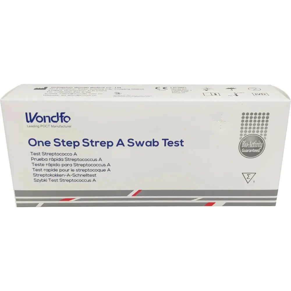 Wondfo Streptokokken Gruppe A Schnelltest - Scharlach Selbsttest